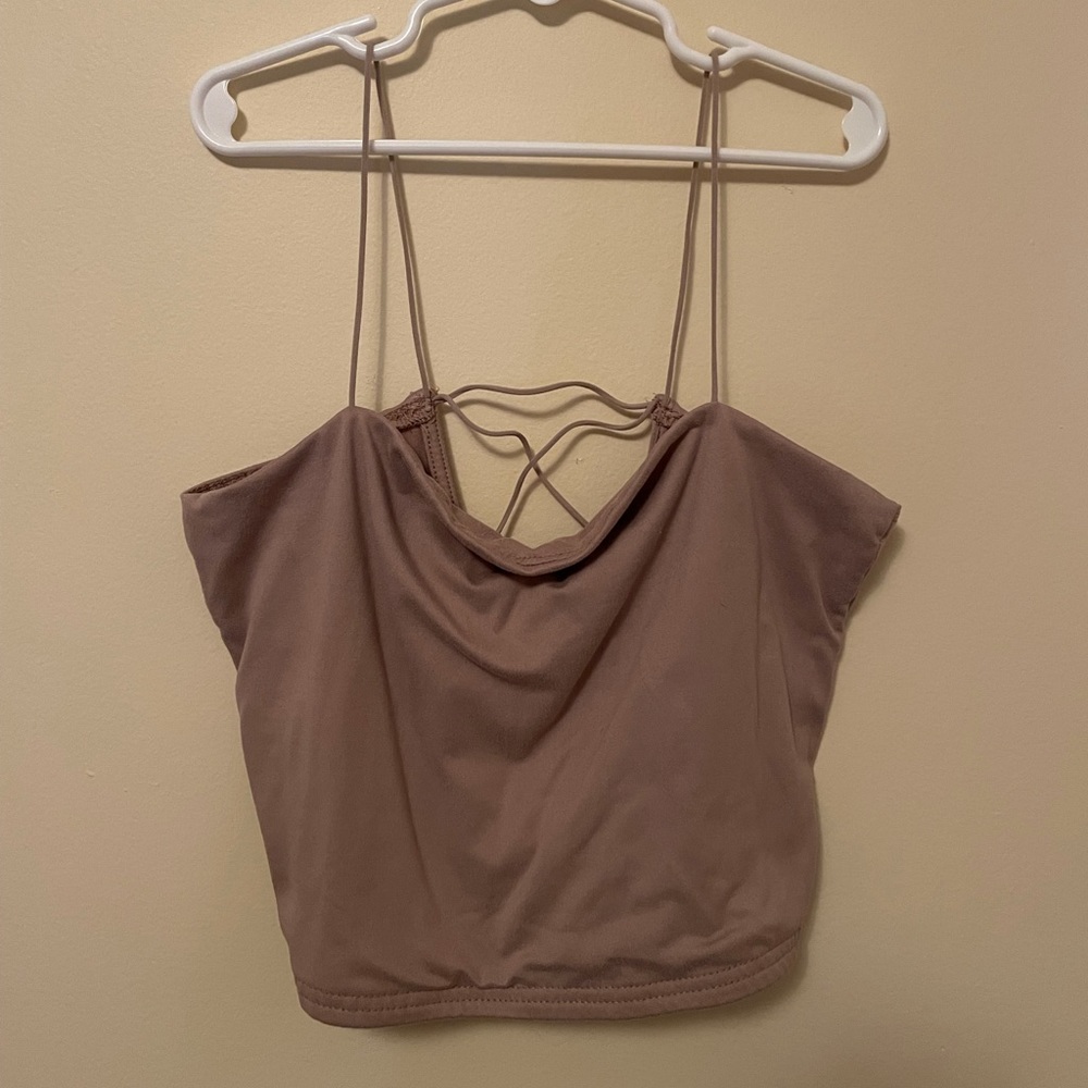 Pink Crop Top